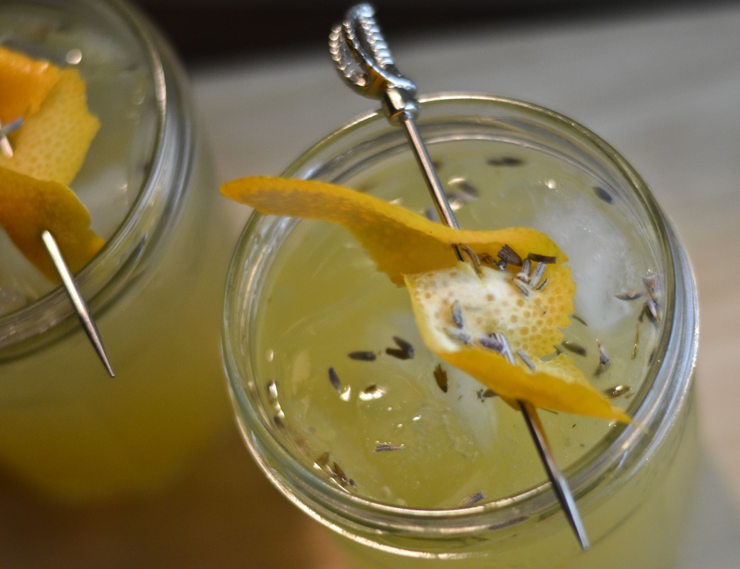 meyer lemon lavender cocktail