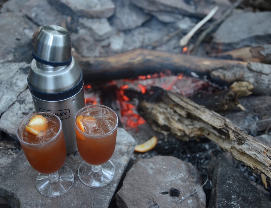 dry manhattan while camping