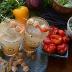 Ground Cherry Pisco Sour with Lemon and Sherry