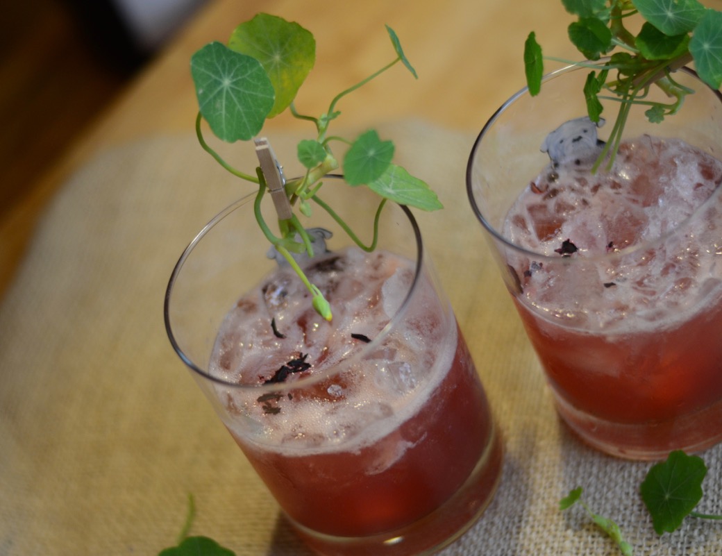 horseradish pomegranate margarita