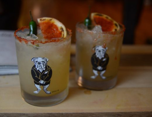 charred grapefruit margarita