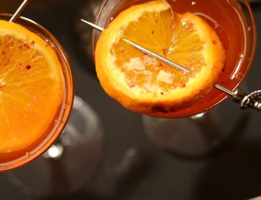 aperol tequila swizzle cocktail