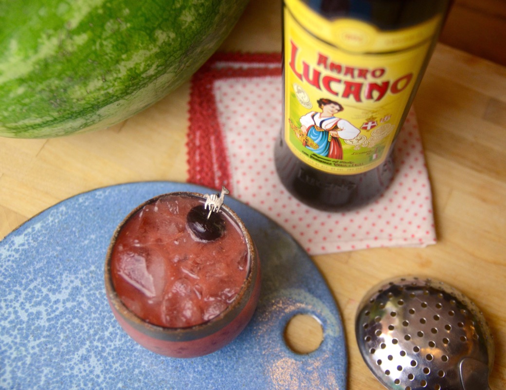 Lucano Crusta Amaro Lucano Rye Lemon Orgeat Garden Cocktails